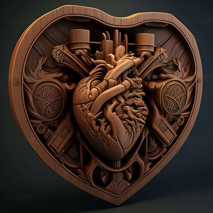 3D модель Гра Серце канонери (STL)